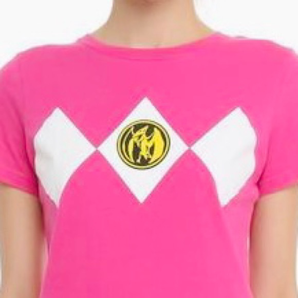 Mighty Fine Pink Ranger tee shirt - Picture 13 of 13